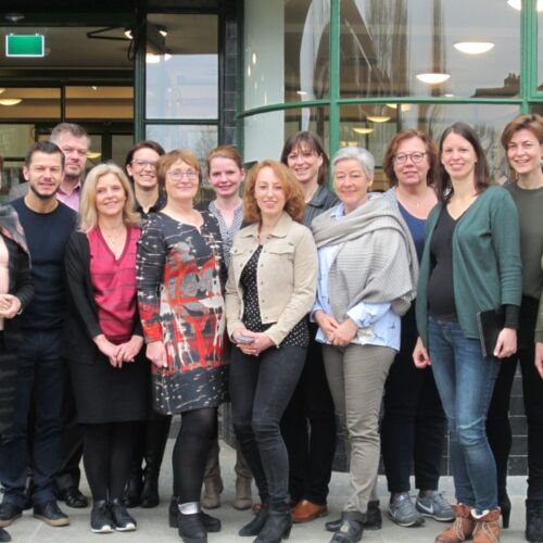 Team members at the International Meeting in Groningen